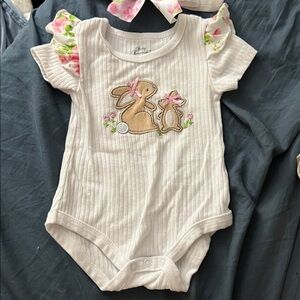 Baby Easter Bunny outfit set